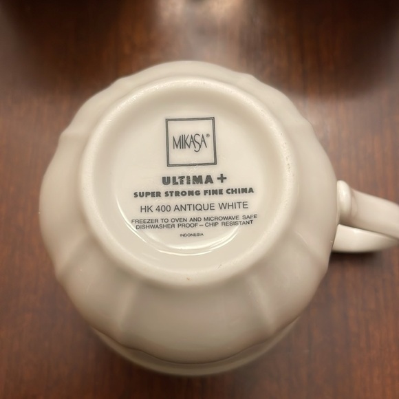 Mikasa Antique White Tea Cup HK 400 Antique White (Set of 4) - Picture 5 of 5